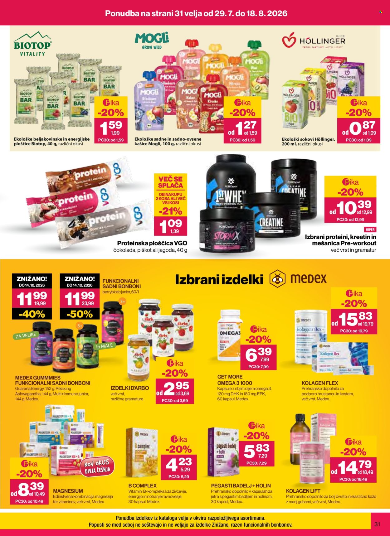 Mercator katalog - 29.7.2026 - 8.9.2026. Stran 31