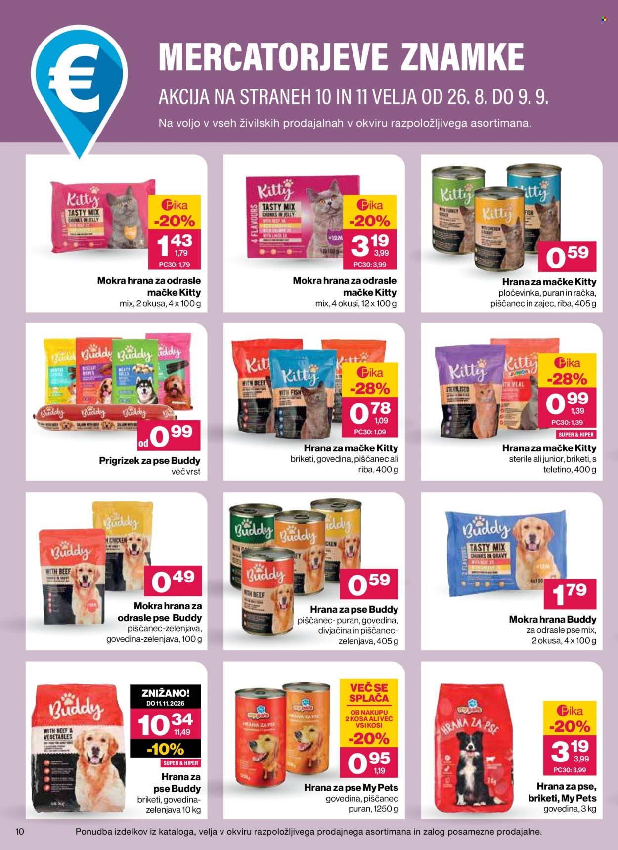 Mercator katalog - 26.8.2026 - 15.9.2026. Stran 10