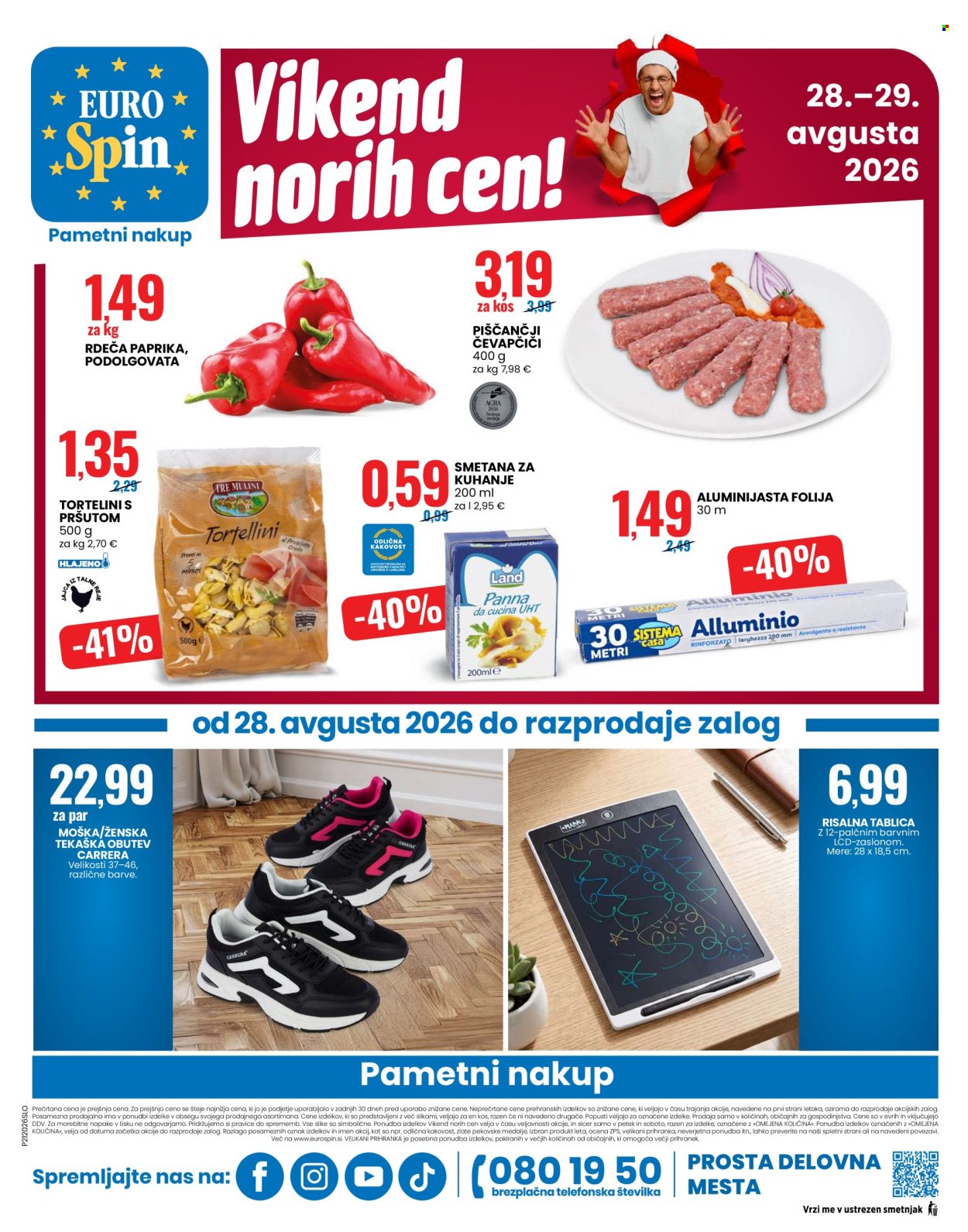 EuroSpin katalog - 27.8.2026 - 2.9.2026. Stran 16