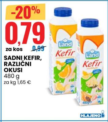 Sadni Kefir, Različni Okusi