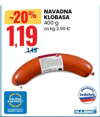 NAVADNA KLOBASA