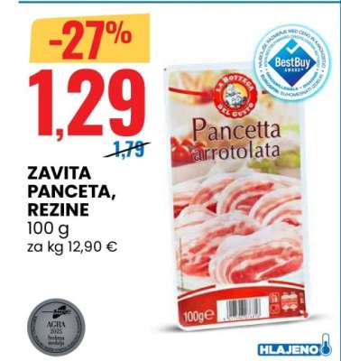 Zavita Panceta, Rezine