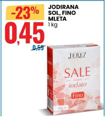 JODIRANA SOL, FINO MLETA