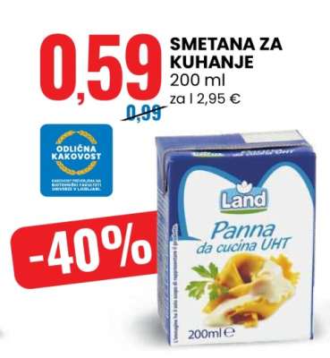 SMETANA ZA KUHANJE
