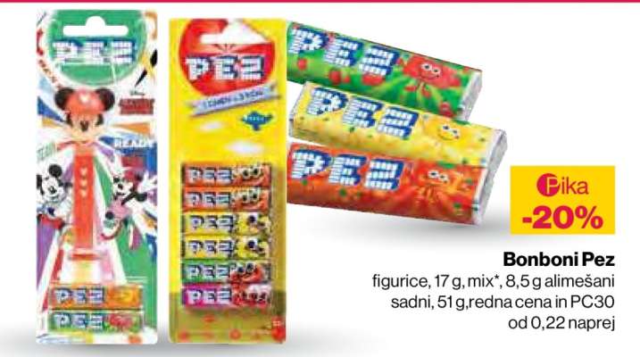 BONBONI PEZ