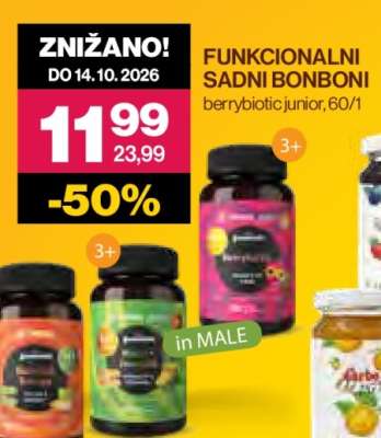 FUNKCIONALNI SADNI BONBONI