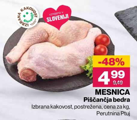 MESNICA Piščančja bedra