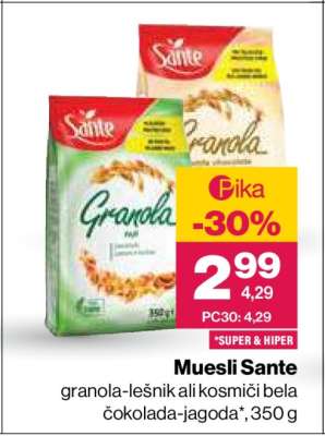 Muesli Sante