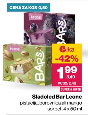 SLADOLED BAR LEONE
