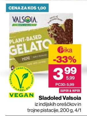 SLADOLED VALSOIA