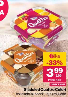 Sladoled Quattro Colori