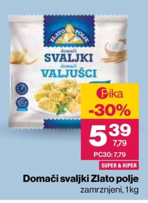 Domači svaljki Zlato polje
