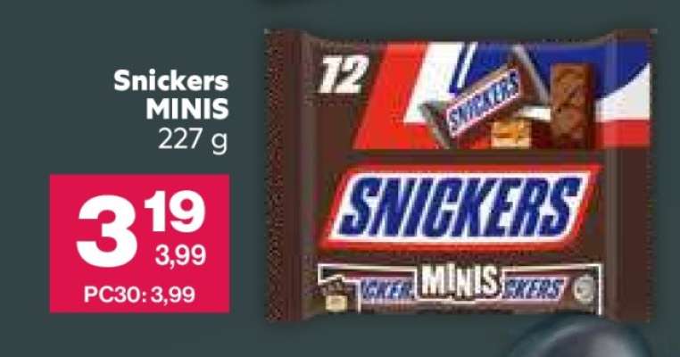SNICKERS MINIS
