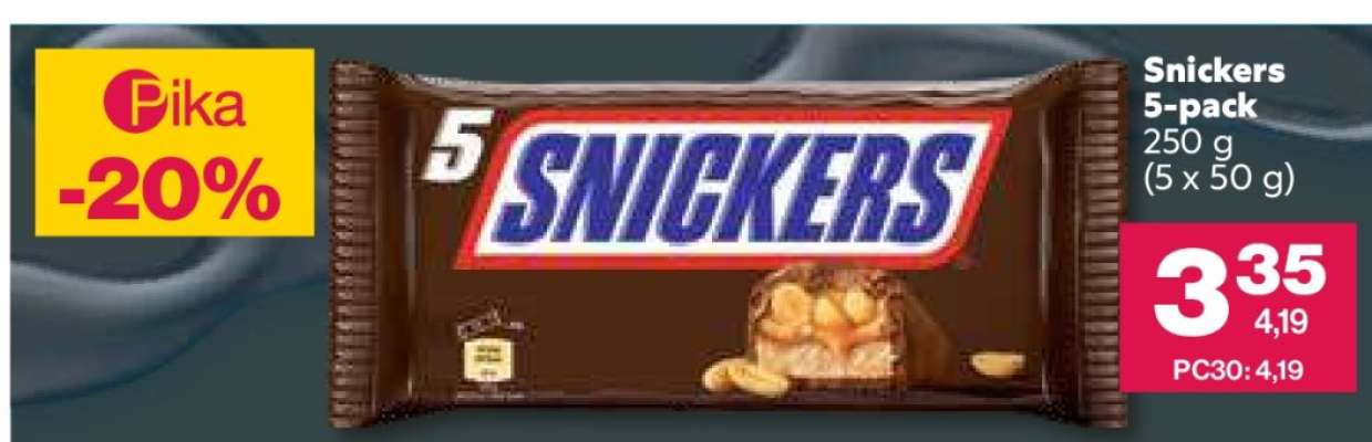 Snickers 5-pack