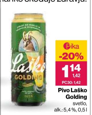 Pivo Laško Golding