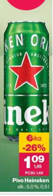 PIVO HEINEKEN