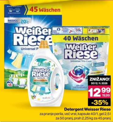 Detergent Weisser Riese