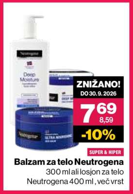 Balzam za telo Neutrogena