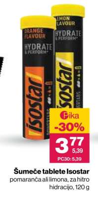 Šumeče tablete Isostar