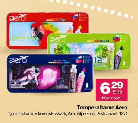 Tempera barve Aero