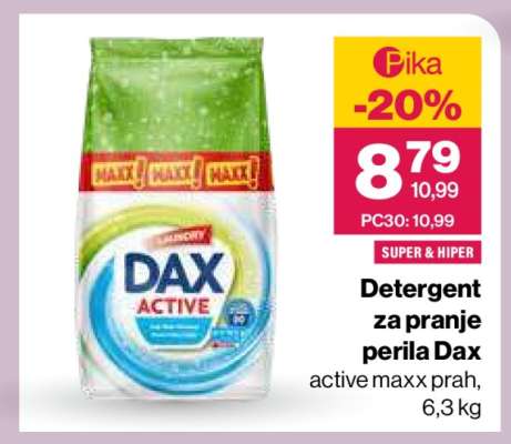 Detergent za pranje perila Dax