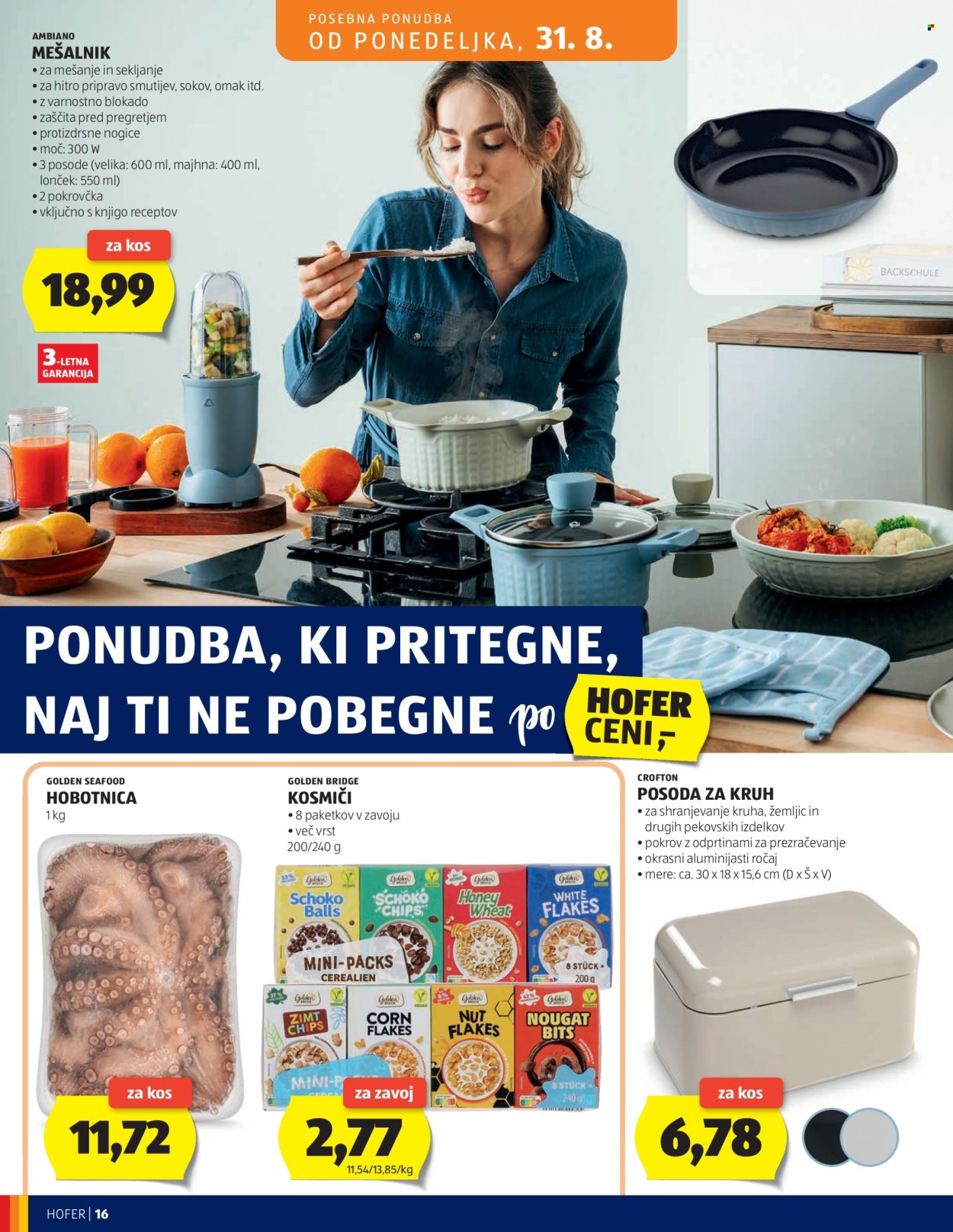 Hofer katalog - 26.8.2026 - 3.9.2026. Stran 16