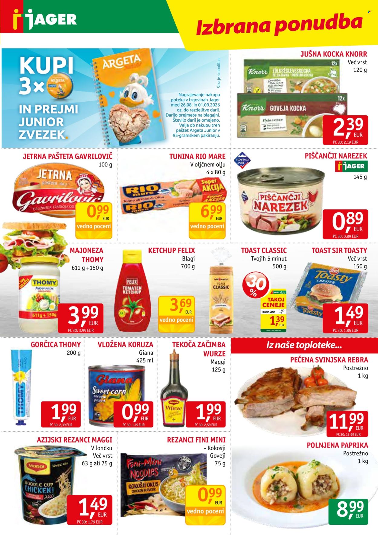 JAGER katalog - 26.8.2026 - 1.9.2026. Stran 9