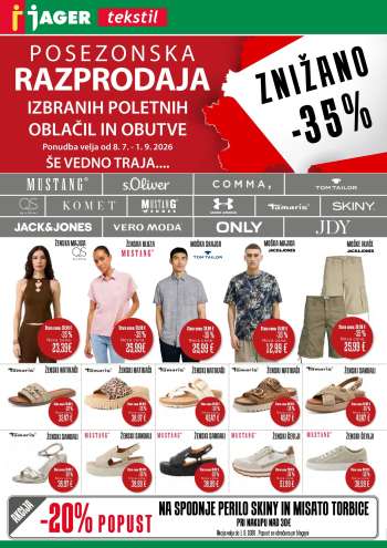 JAGER katalog - 26.8.2026 - 1.9.2026.