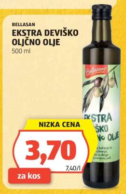 Bellasan Ekstra Deviško Oljčno Olje
