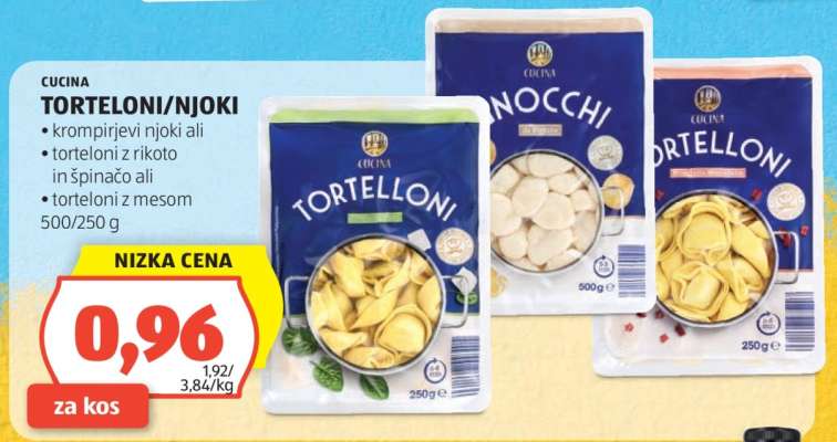 Cucina Tortelloni / Njoki