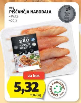 BBQ Piščančja Nabodala