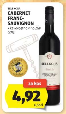 Selekcija Cabernet Franc Sauvignon
