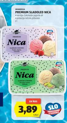 PREMIUM SLADOLED NICA