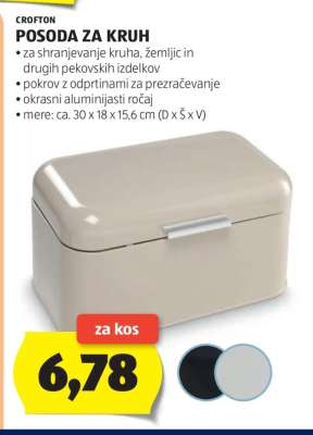 POSODA ZA KRUH
