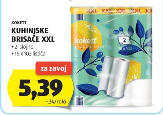 Kokett Kuhinjske Brisače XXL