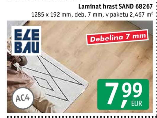 Laminat hrast SAND 68267