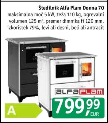 Štedilnik Alfa Plam Donna 70