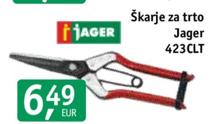 Škarje za trto Jager 423CLT