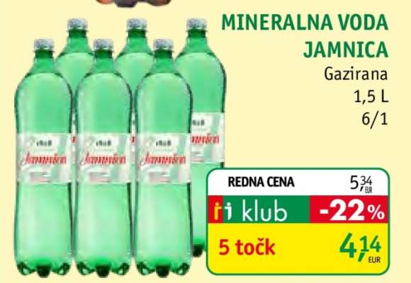 MINERALNA VODA JAMNICA