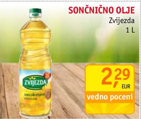 SONČNIČNO OLJE ZVIJEZDA