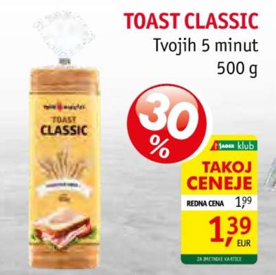 TOAST CLASSIC