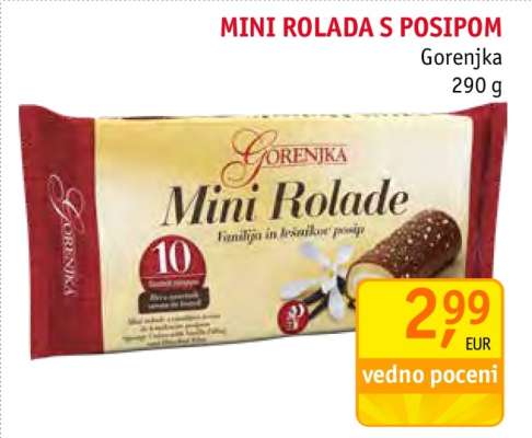 MINI ROLADA S POSIPOM