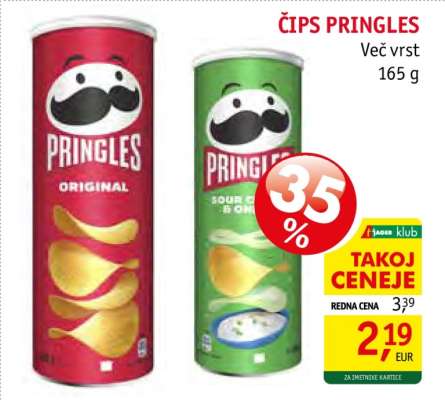 ČIPS PRINGLES