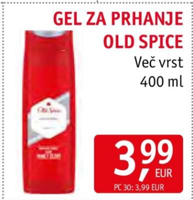 GEL ZA PRHANJE OLD SPICE