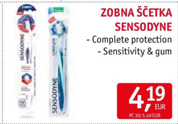 ZOBNA ŠČETKA SENSODYNE