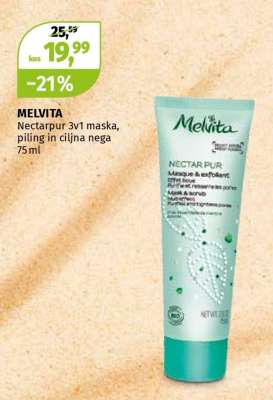 MELVITA Nectar Pur 3v1 maska