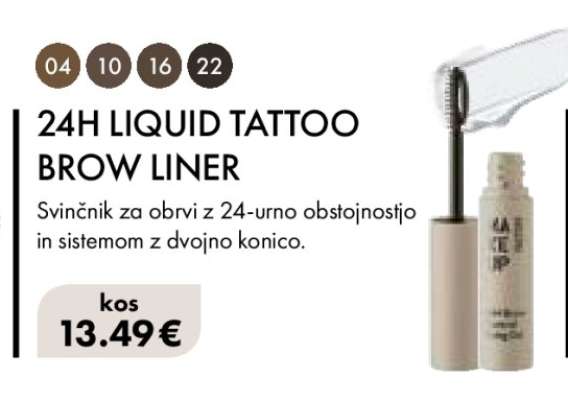 24H Liquid Tattoo Brow Liner