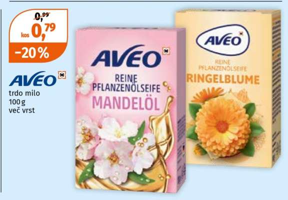 AVEO Reine Pflanzenölseife