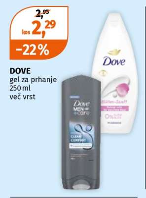 Dove gel za prhanje