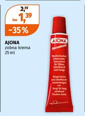 AJONA zobna krema 25 ml